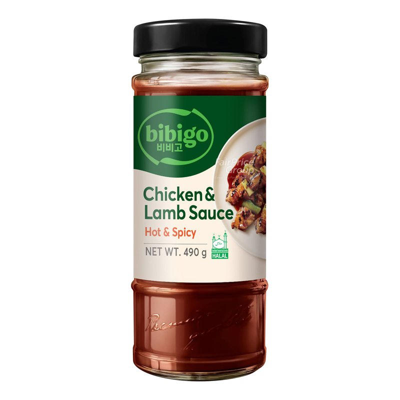 Cj Bibigo Korean Bulgogi Chicken & Lamb Sauce - Hot & Spicy