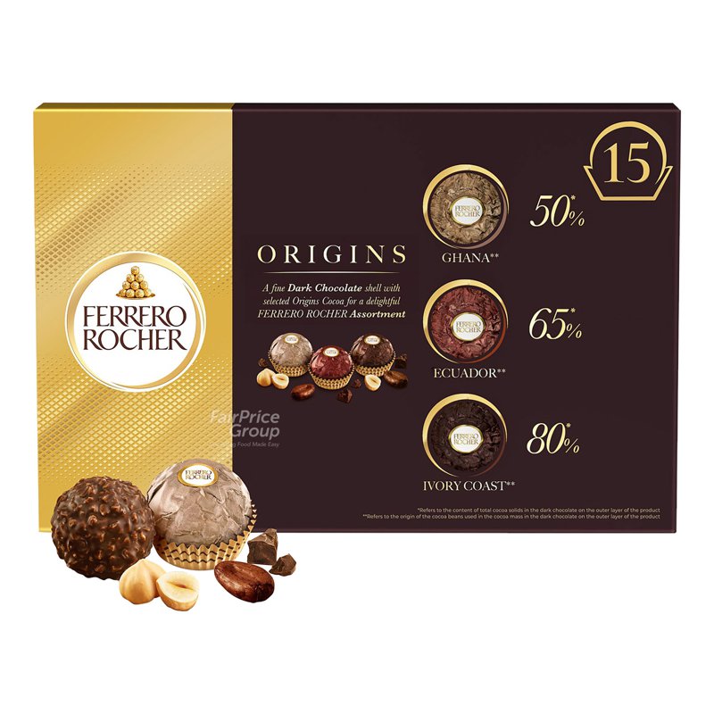 Ferrero Rocher Origins Chocolate - T15