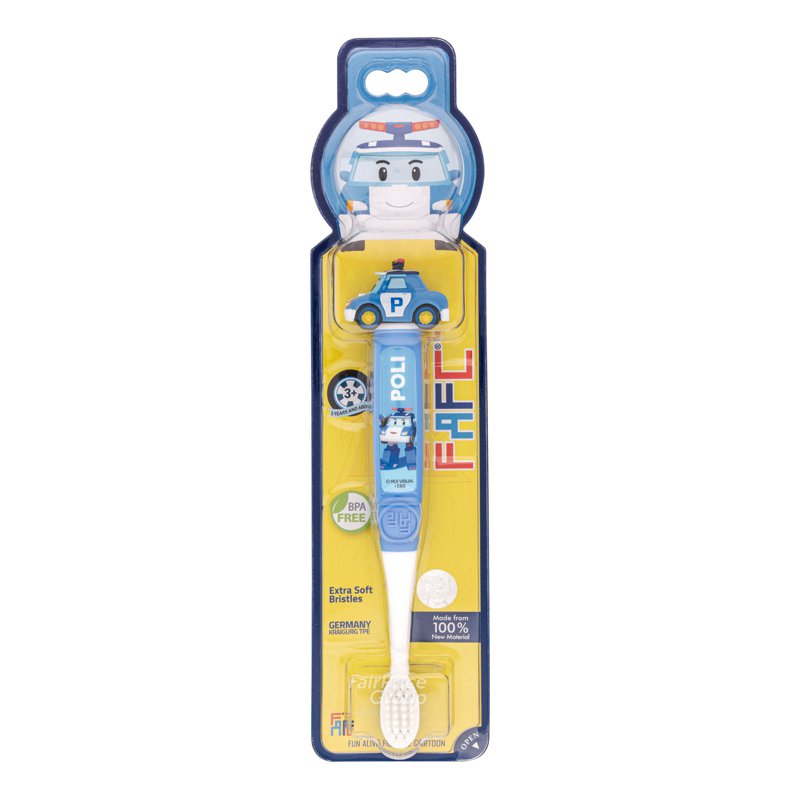 Fafc Kids Toothbrush - Poli Figurine (3+ Years) 1 per pack