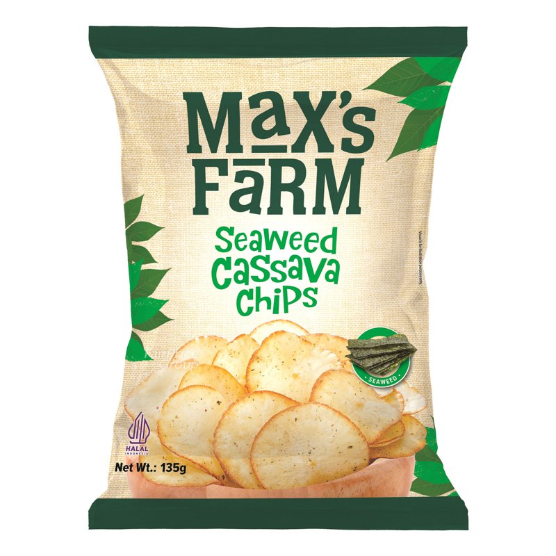 Max'S Cassava Chips - Seaweed