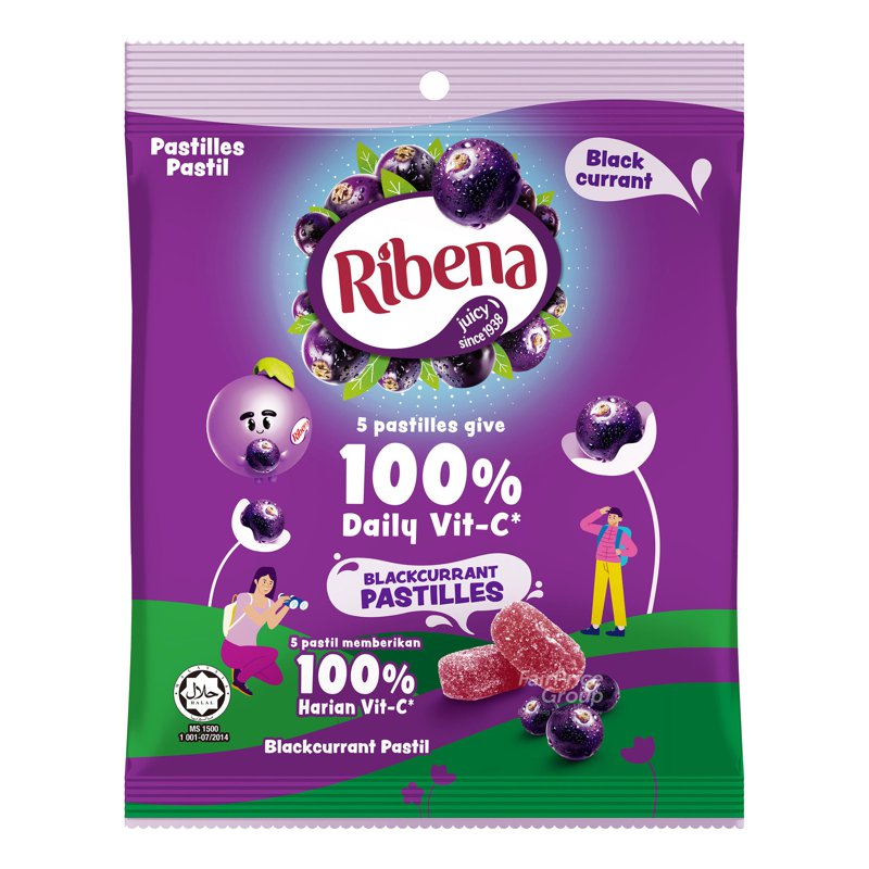 Ribena Blackcurrant Pastilles 30 per pack