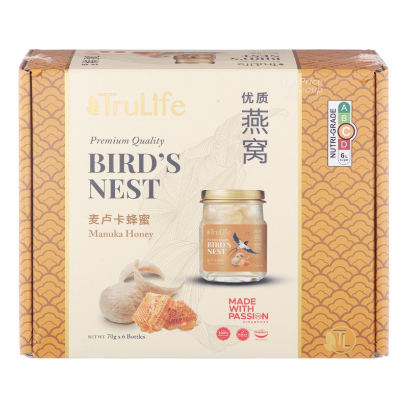Trulife Bird's Nest - Manuka Honey 6 x 70g
