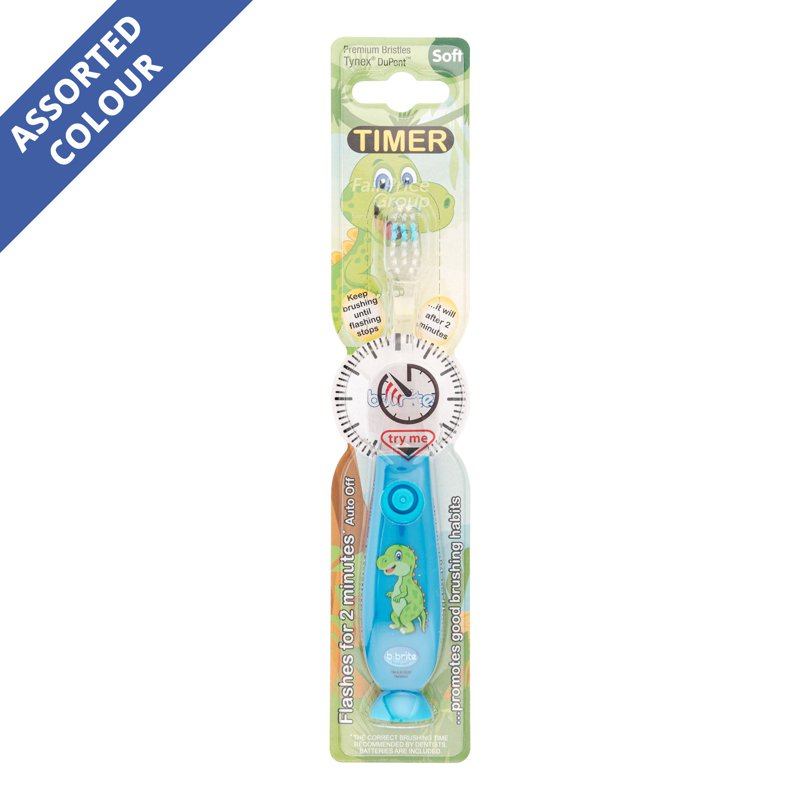 B-Brite Flashing Toothbrush - Dino 1 per pack
