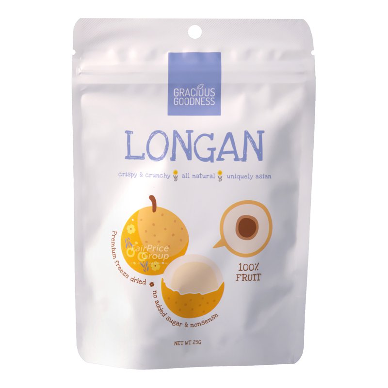 GRACIOUS GOODNESS Premium Freeze Dried - Longan