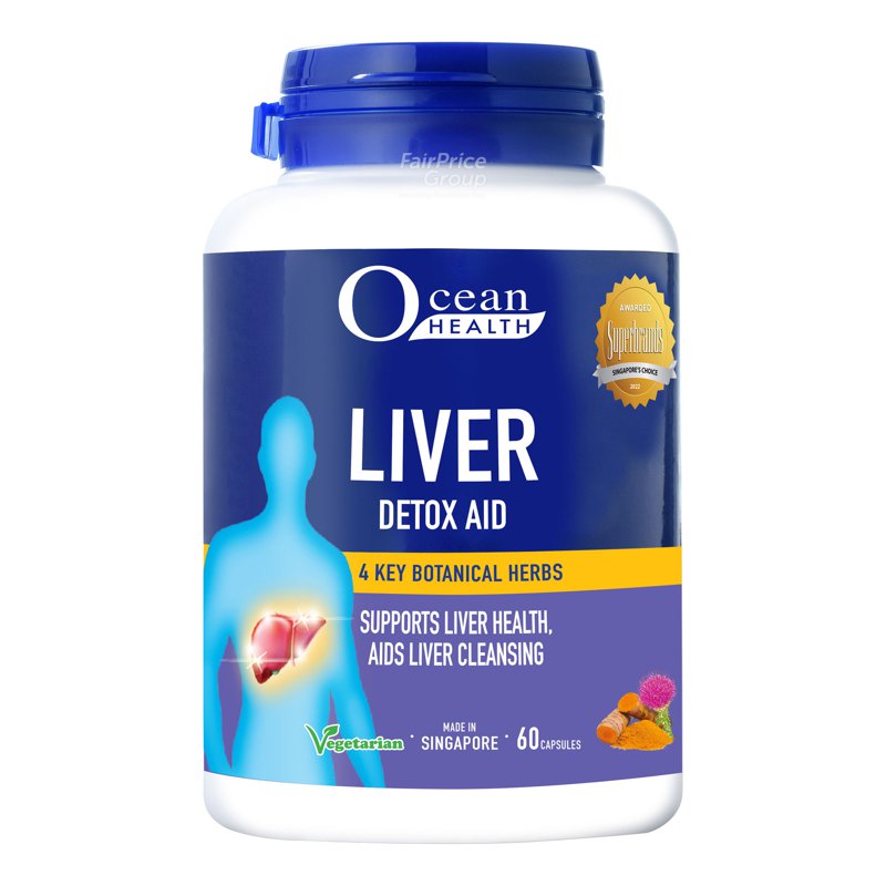 Ocean Health Liver Detox Aid 60 per pack