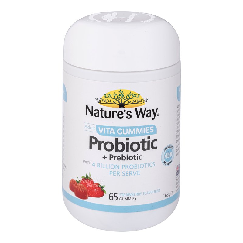 Nature's Way Probiotic + Prebiotic 4 Billion - Strawberry 65 per pack