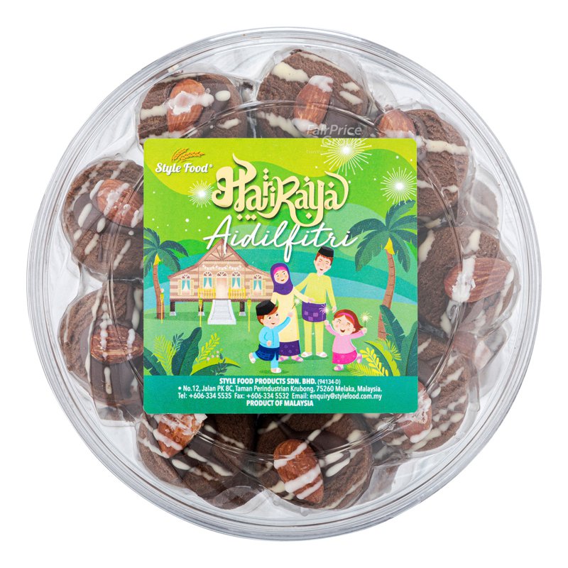Style Food Cookies - Almond Chocolate Chips 180g
