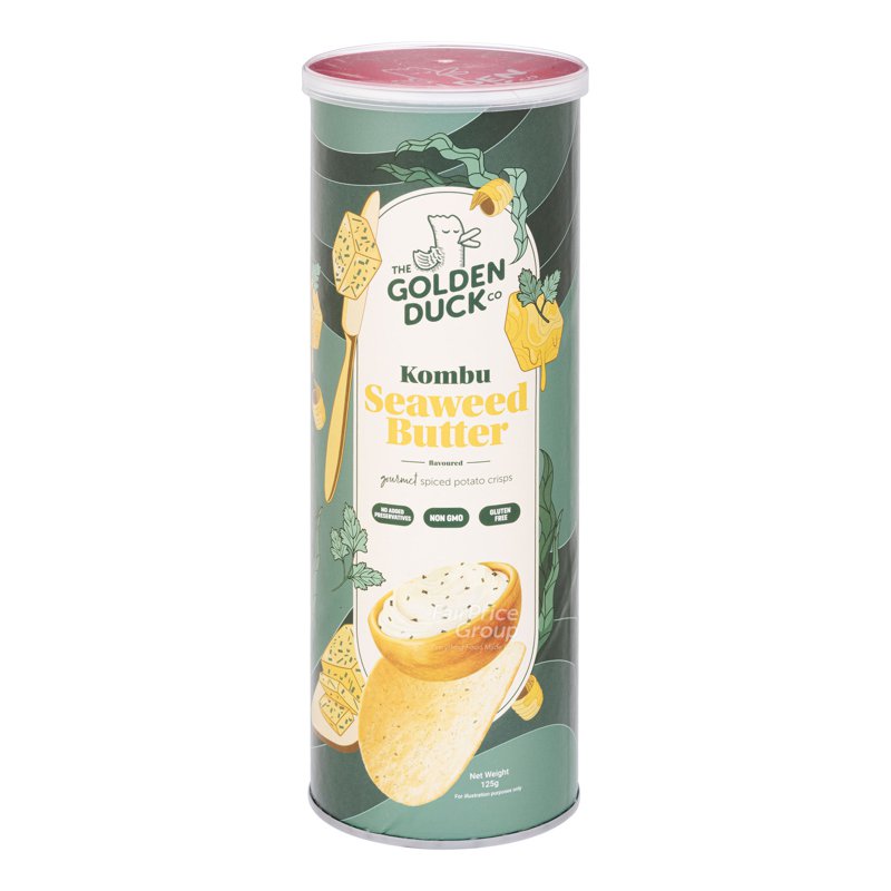 THE GOLDEN DUCK Potato Crisps - Kombu Seaweed Butter