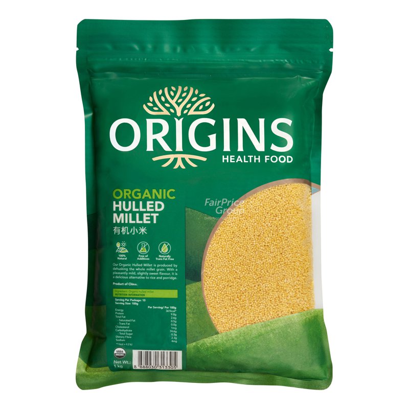 Origins Healthfood Organic Hulled Millet