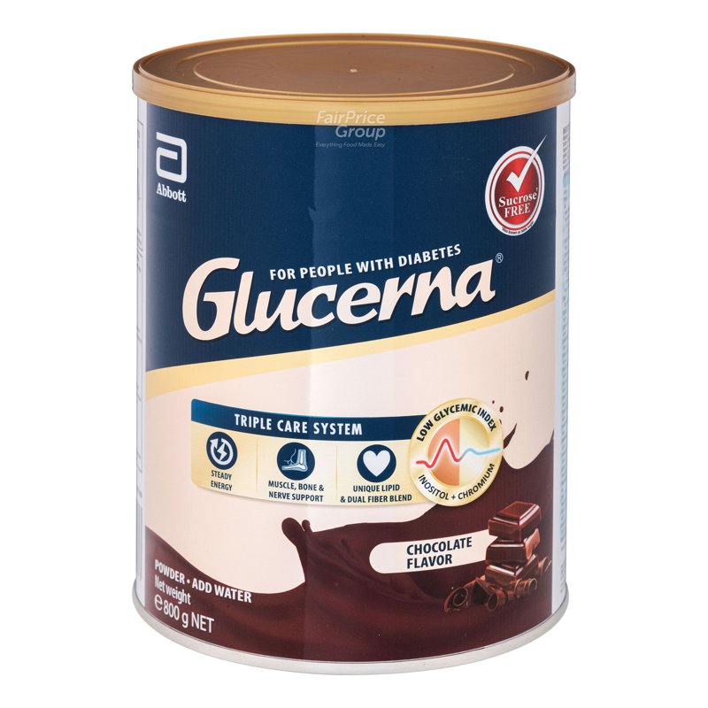 Abbott Glucerna Triple Care Milk Formula - Chocolate