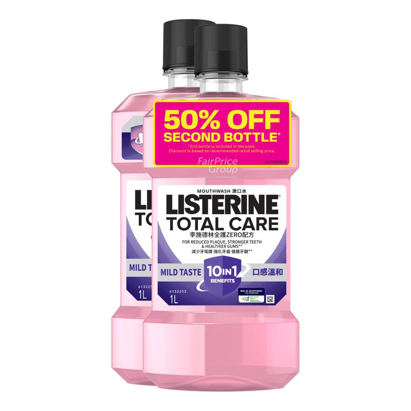 Listerine Mouthwash - Total Care Zero