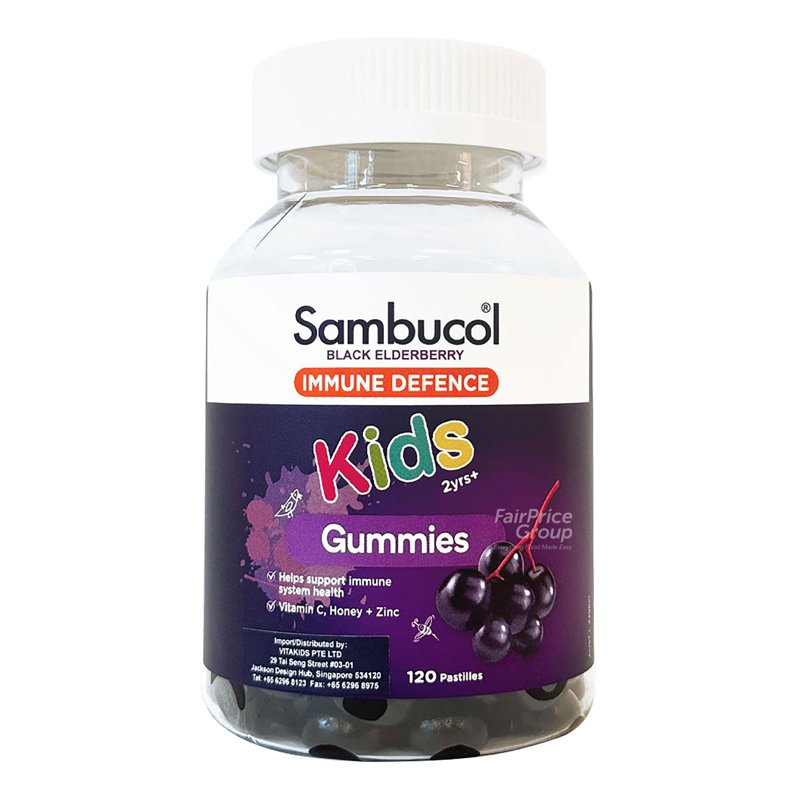 Sambucol Kids Immunty Gummies 120 per pack