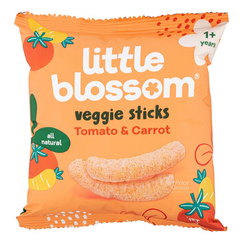 LITTLE BLOSSOM Veggie Sticks - Tomato & Carrot
