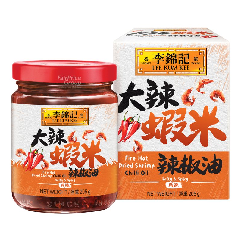Lee Kum Kee Chilli Oil - Fire Hot Dried Shrimp