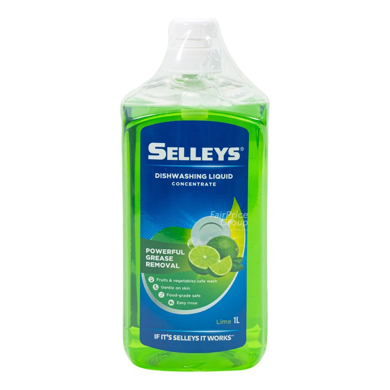 SELLEYS Dishwashing Liquid & Refill - Lime