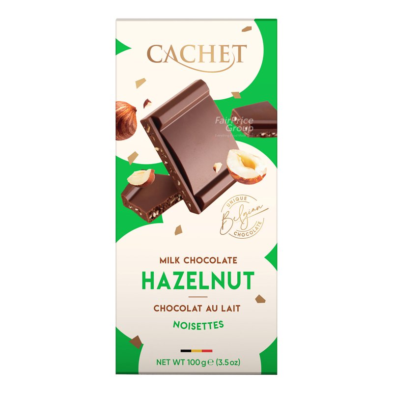 Cachet Milk Chocolate with Hazelnut