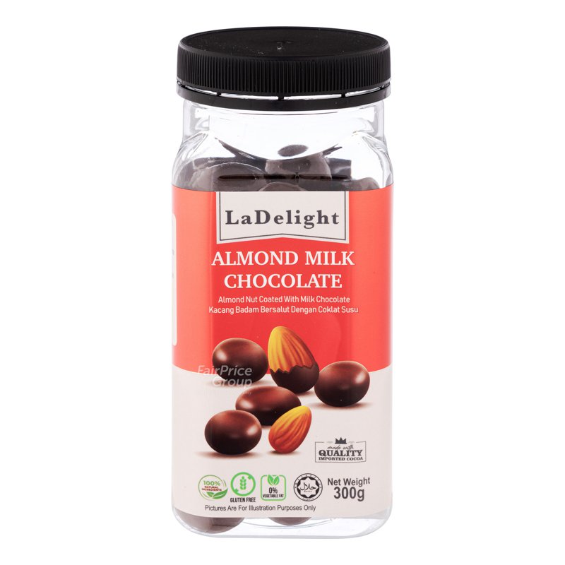 LA DELIGHT Milk Chocolate - Almond