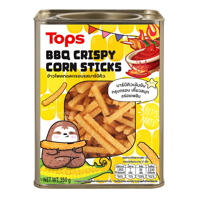 TOPS Biscuits - Bbq Crispy Corn Sticks
