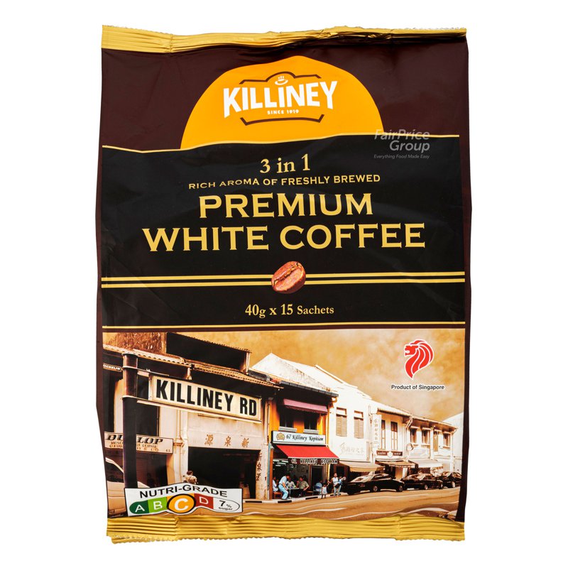 KILLINEY 3 In 1 Premium White Coffee