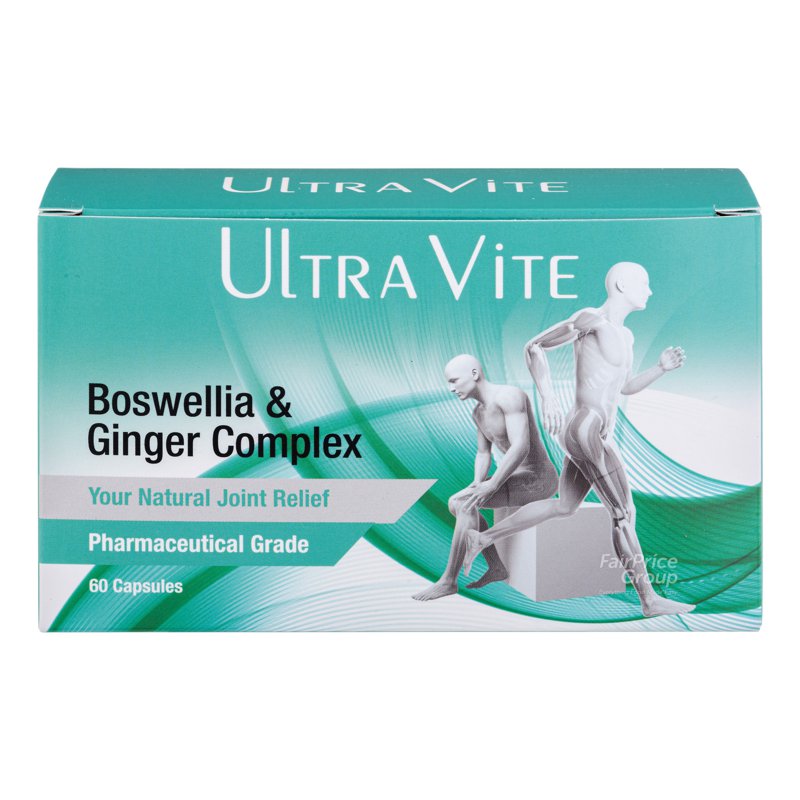 Ultravite Boswellia & Ginger Complex 60 per pack