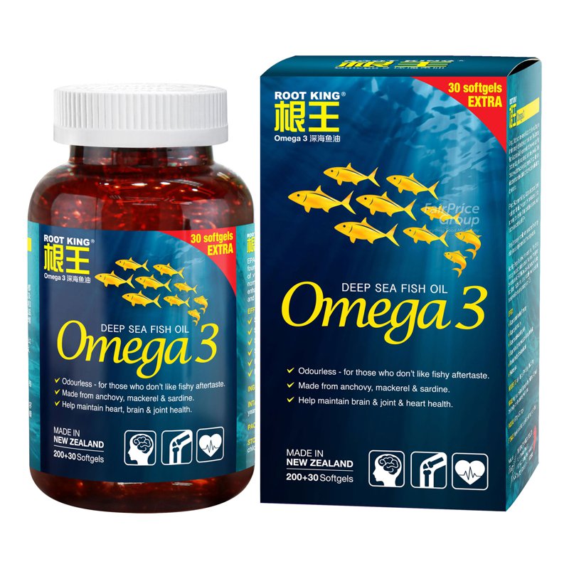 Root King Omega 3 Fish Oil 230 per pack