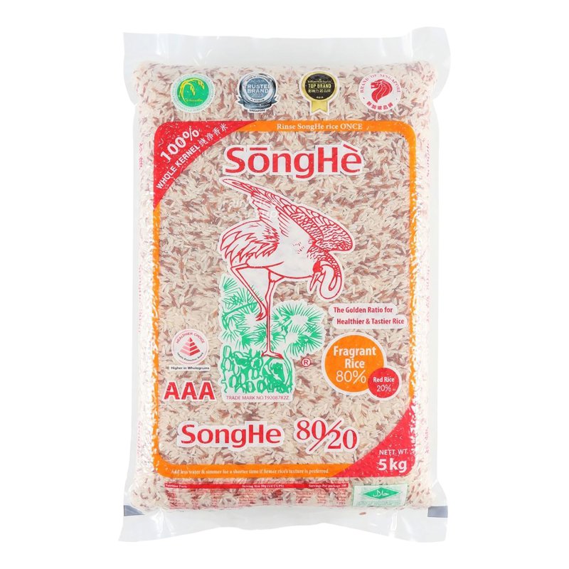 SongHe 8020 Mixed Fragrant + Red Rice