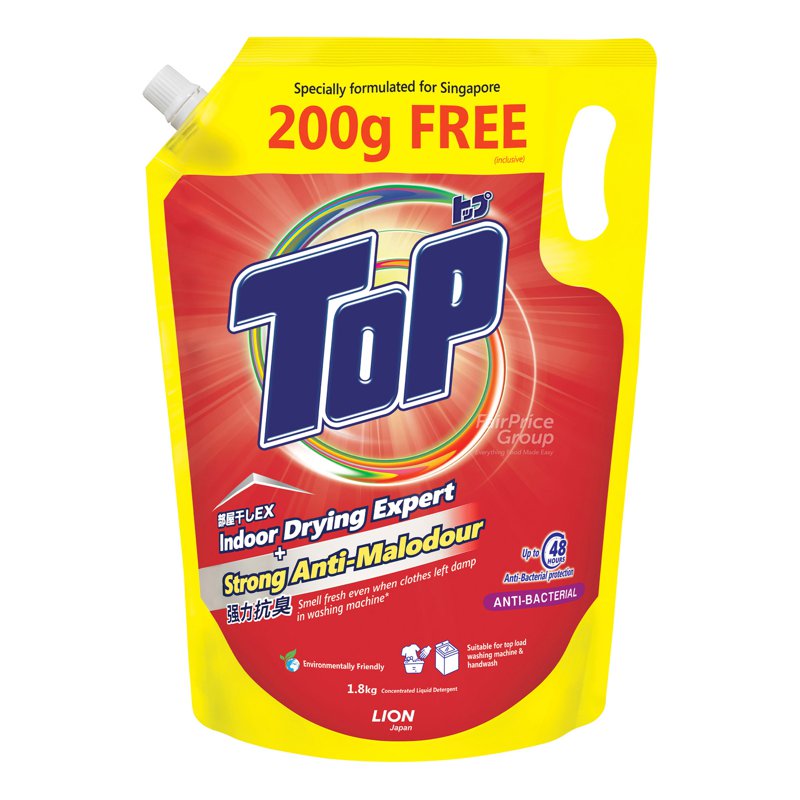 Top Liquid Detergent Refill - Anti Bacterial