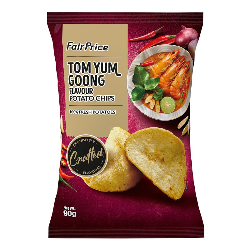 Fairprice Potato Chips - Tom Yum Goong