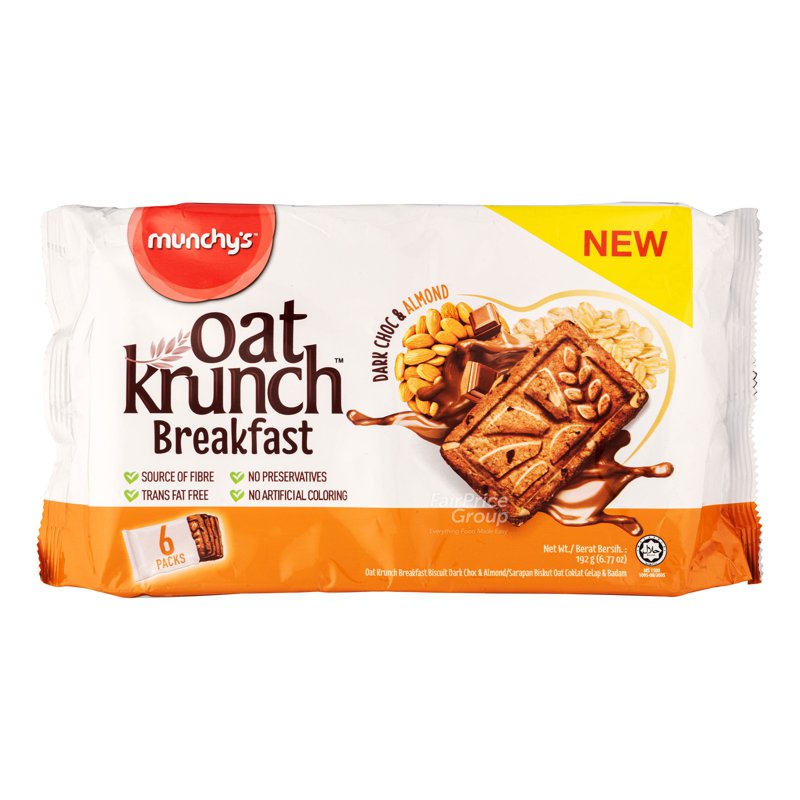 Munchy'S Oat Krunch Breakfast - Dark Choc & Almond