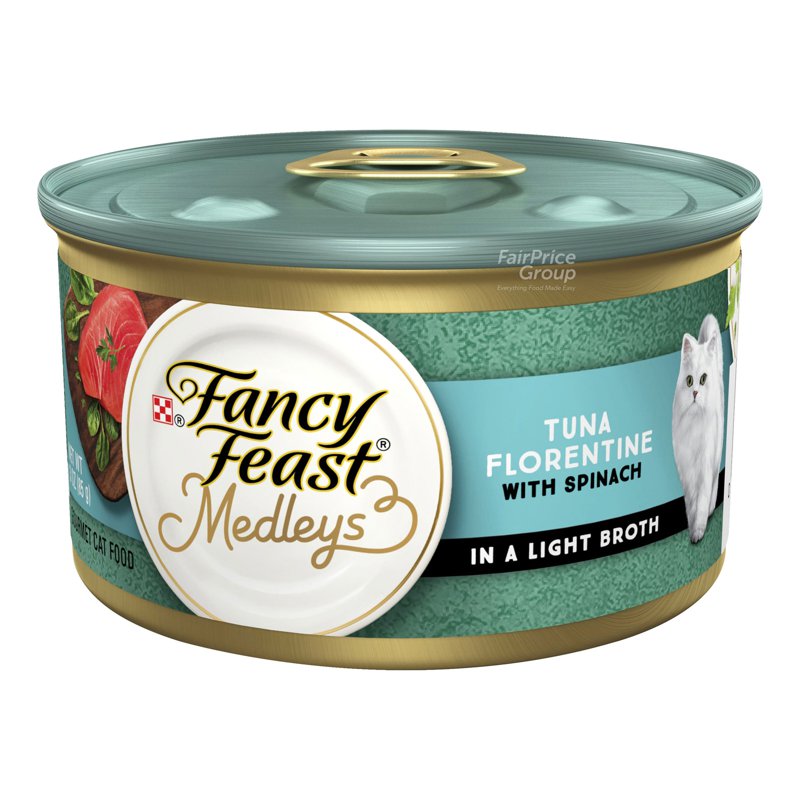 Fancy Feast Medleys Cat Food - Tuna Florentine With Spinach
