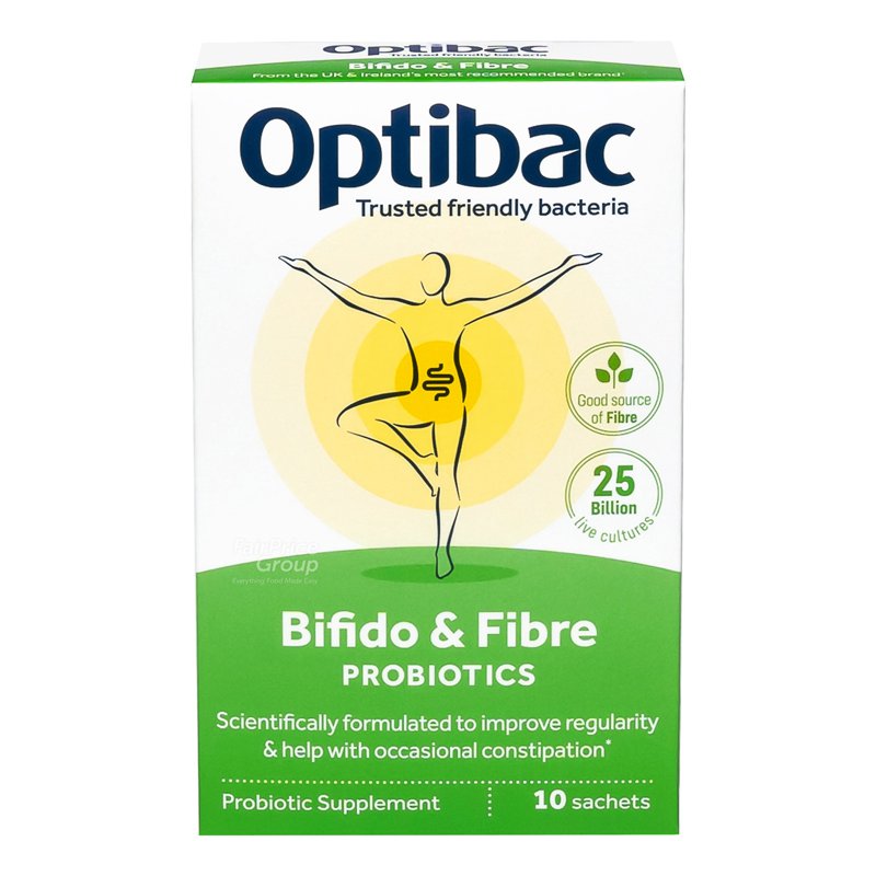Optibac Probiotics - Bifido & Fibre 10 per pack