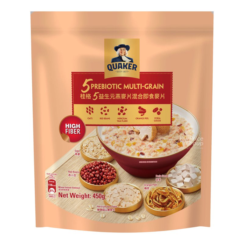 Quaker 5 Prebiotic Multigrain Cereal
