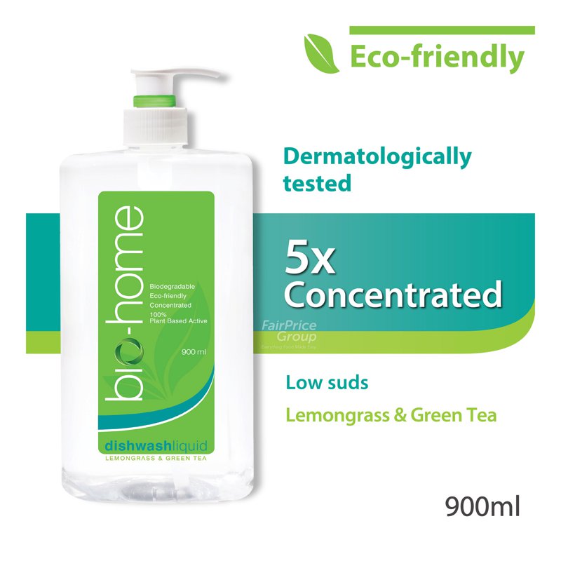 Bio-Home Dishwash Liquid - Lemongrass & Green Tea