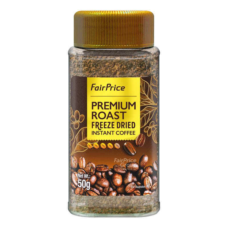 Fairprice Instant Coffee - Premium Roast Freeze Dried