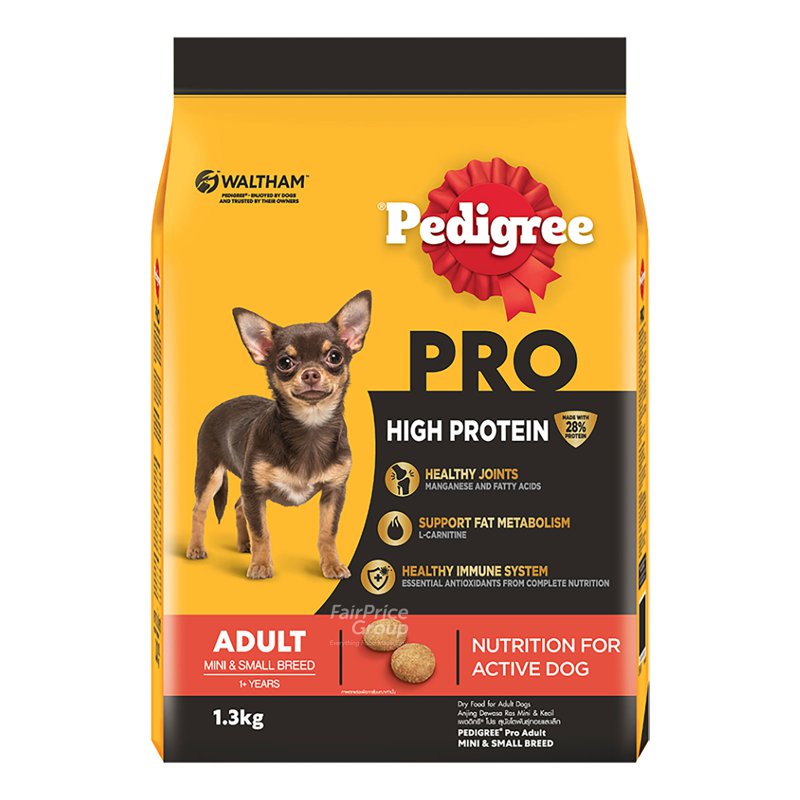 Pedigree High Protein Dog Dry Food - Mini & Small Breed