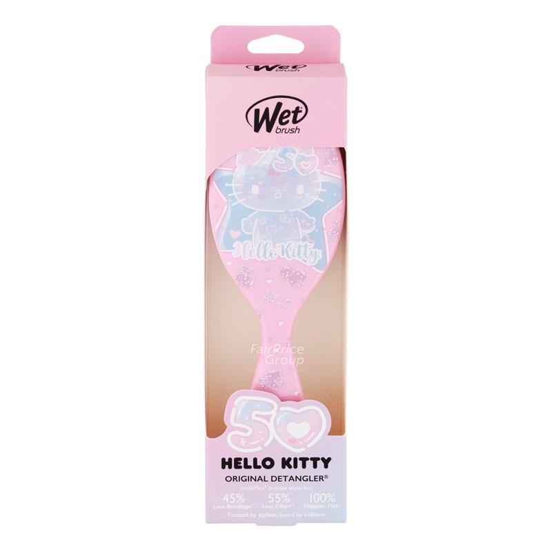 Wet Brush Hello Kitty 50th Birthday Original Detangler - Pink 1 per pack