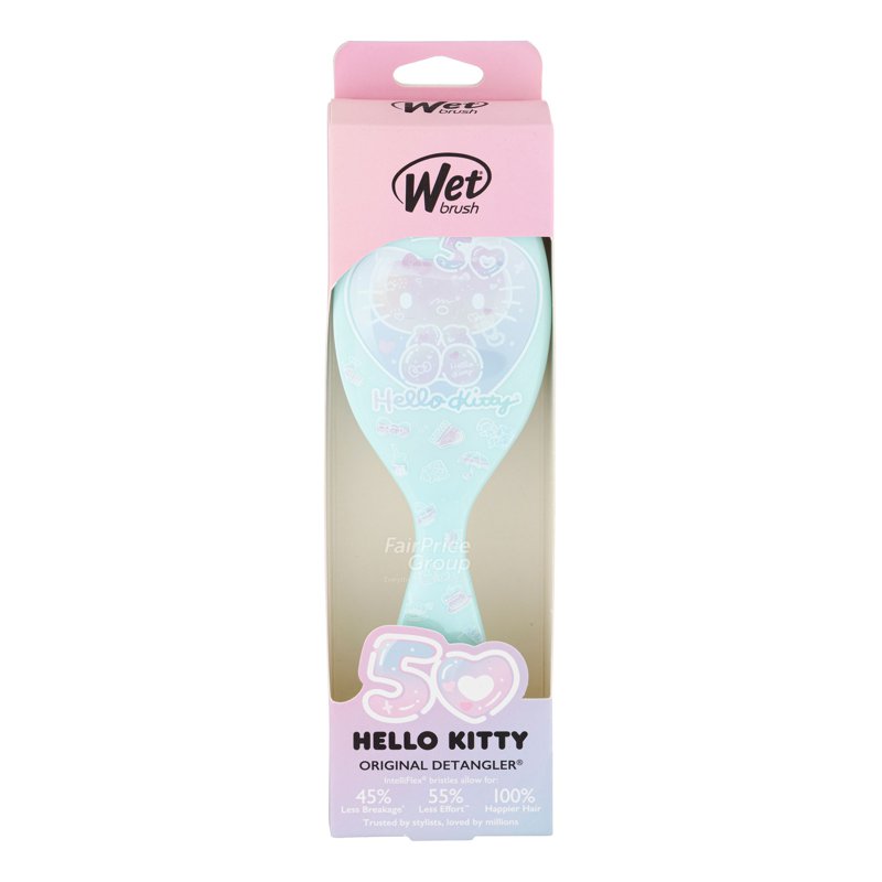 Wet Brush Hello Kitty 50th Birthday Original Detangler - Green 1 per pack