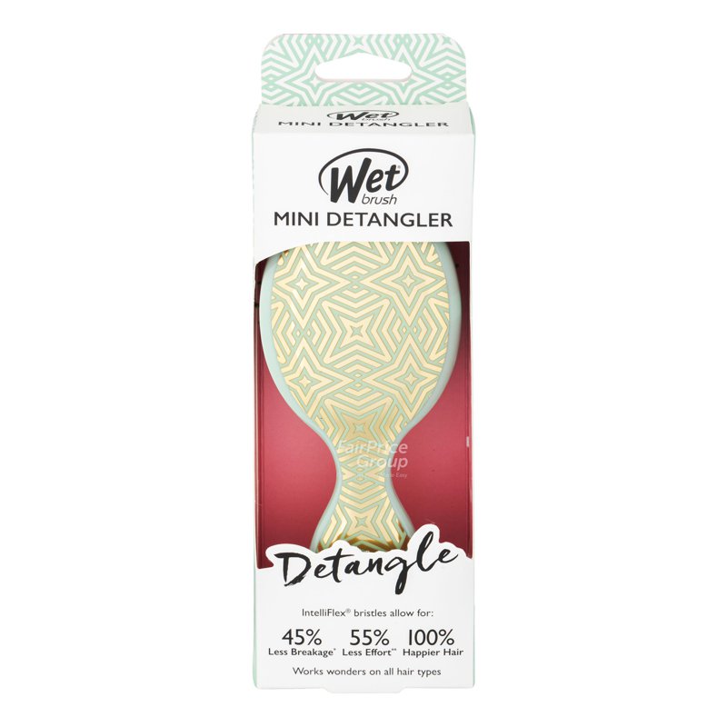 Wet Brush Mini Detangler Geos - Jade 1 per pack