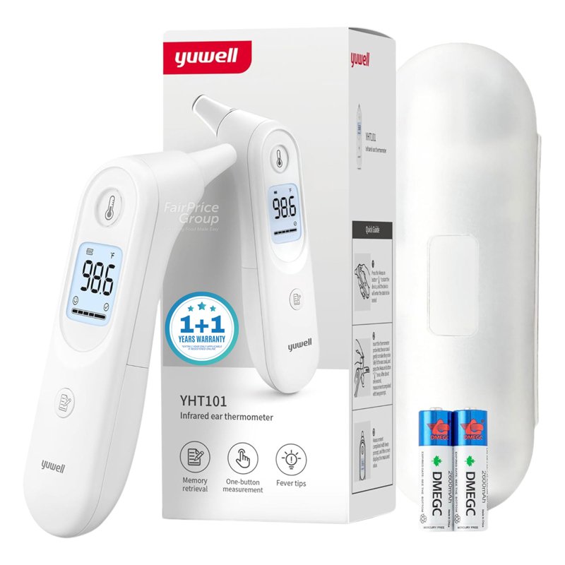 Yuwell Infrared Ear Thermometer - YHT101 1 per pack