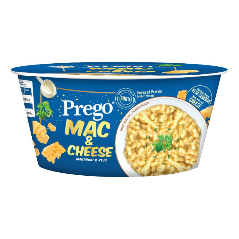 Prego Instant Bowl Pasta - Mac & Cheese