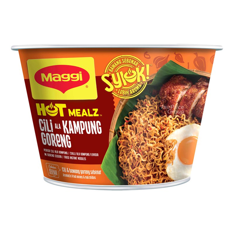 Maggi Hot Mealz Instant Bowl Noodles - Cili Kampung