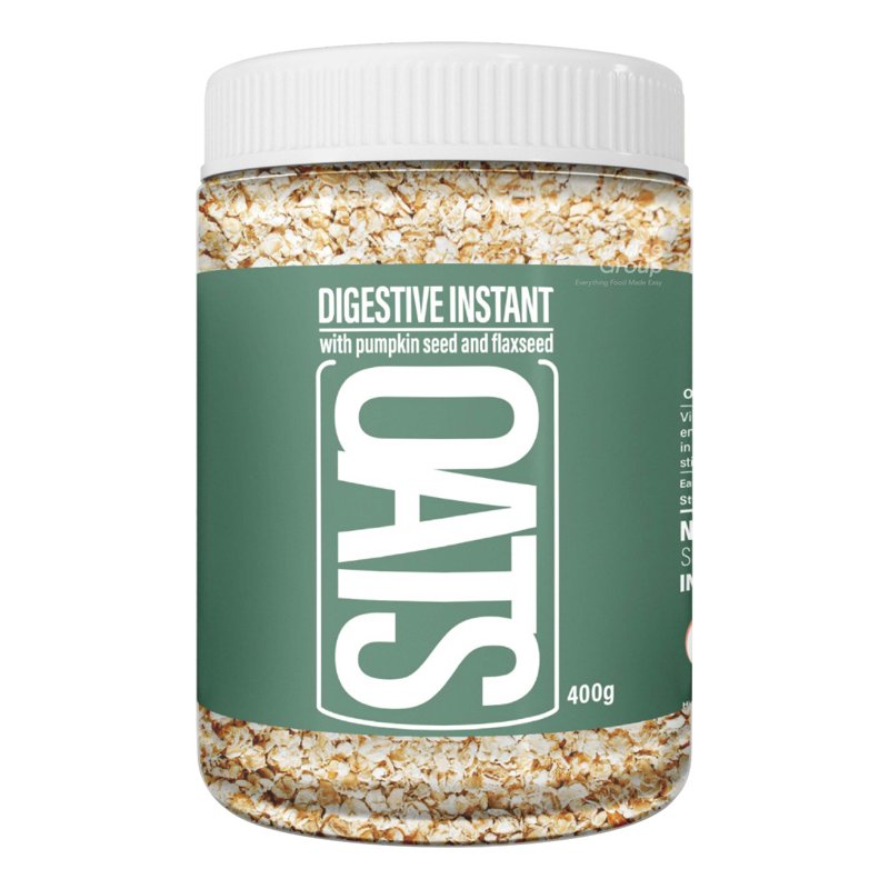 Vitamax Digestive Instant Oats - Pumpkin Seed & Flaxseed 400g