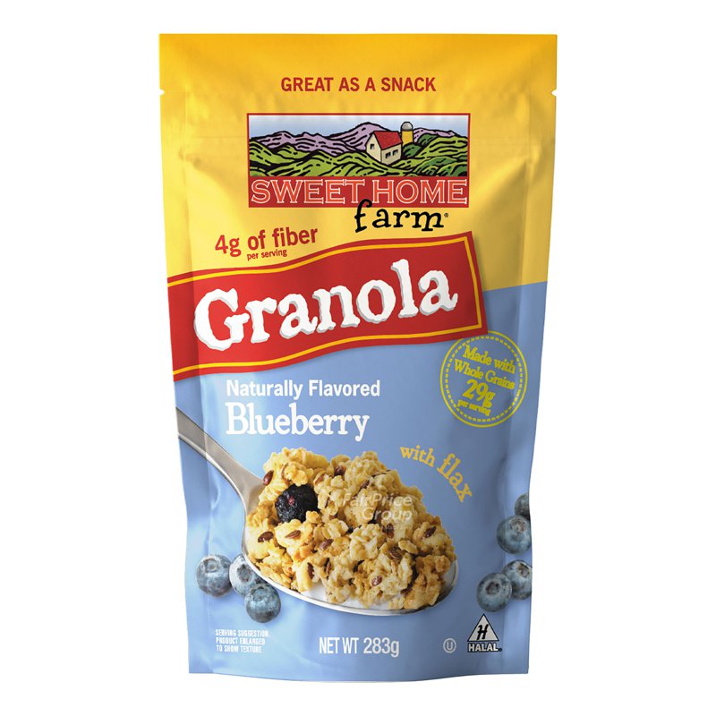 S/HOMEFARM Sweet Home Farm Granola - Blueberry with Flax