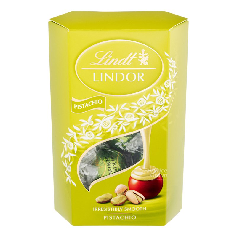 Lindt Lindor Cornet Chocolate Balls - Pistachio