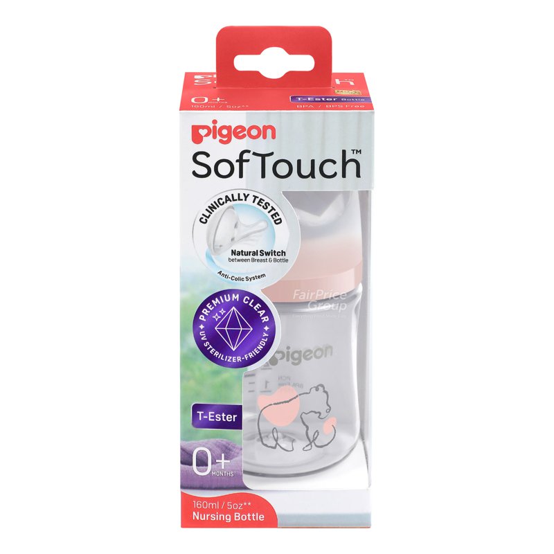Pigeon Soft Touch Nursing T-Ester Bottle - Bear