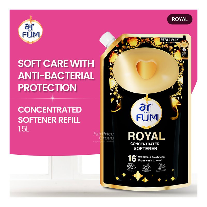 AR FUM Concentrated Fabric Softener Refill - Royal