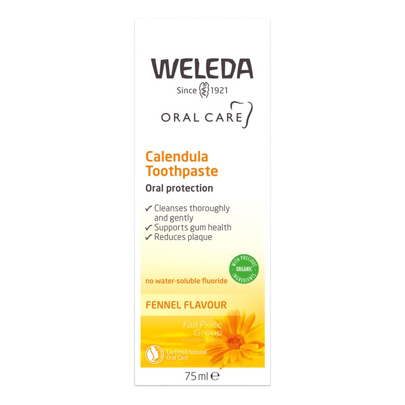 Weleda Calendula Toothpaste - Fennel