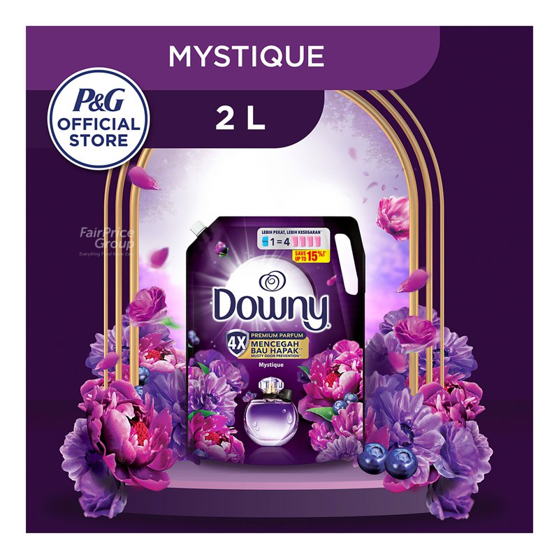 Downy Mystique Concentrate Fabric Conditioner Softener Refill