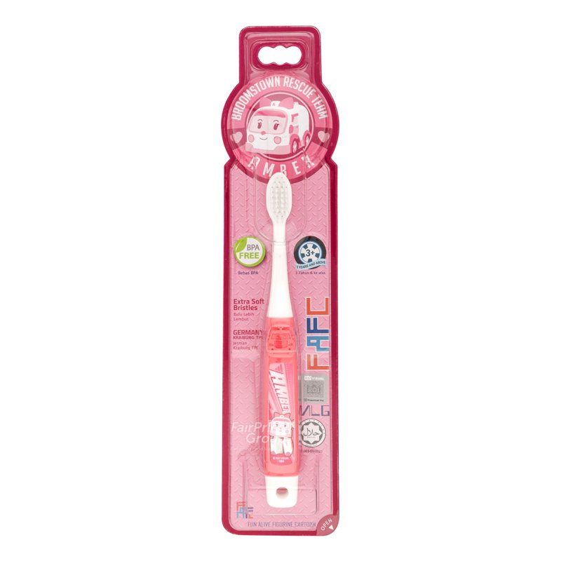 FAFC Hook Kid Toothbrush - Amber 1 per pack