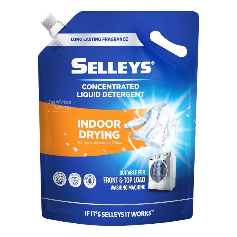 SELLEYS Laundry Liquid Detergent Refill - Indoor Drying